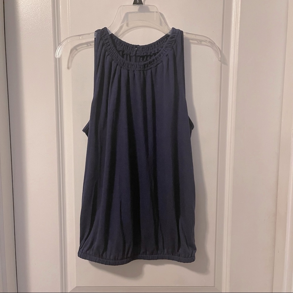Gap Blue Halter Sleeveless Tank Top Shirt M